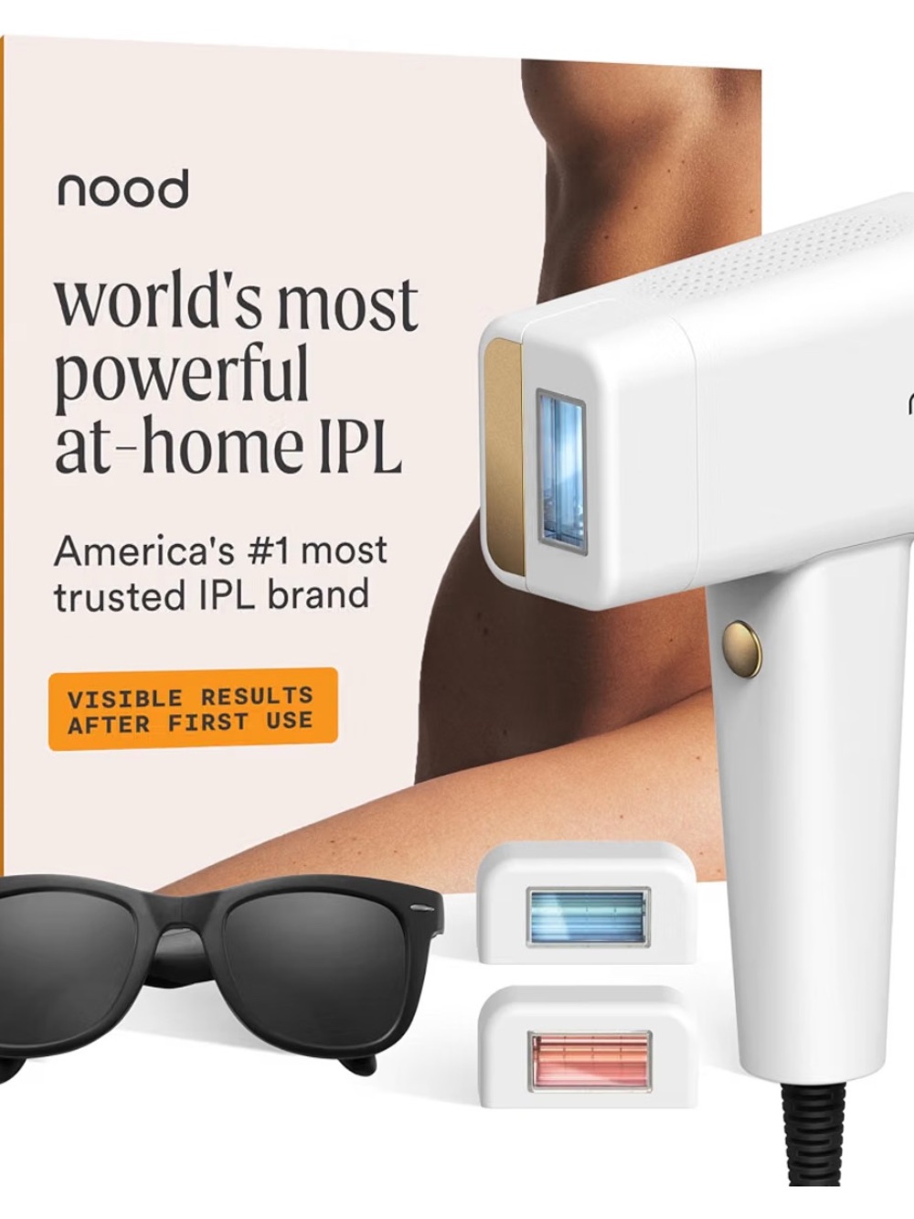 NOOD Flasher Pro | IPL Laser Hair Removal Device - Unopened